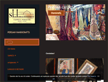 Tablet Screenshot of isfahan.it
